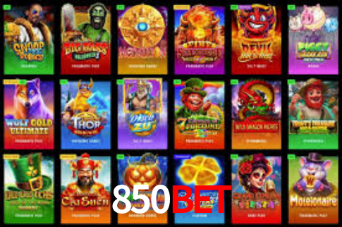 Interface do App 850bet